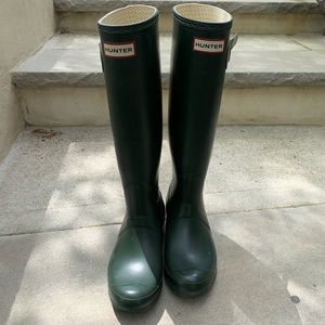 Tall Matte Hunter Boots